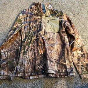 Kids XL Camo Quarter Zip
